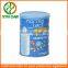 Round baby milk powder tin can with easy open