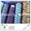 100% Polyester Space Dyed Yarn 150D For Shoe Upper Vamp