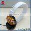 2015 stereo promotion gift wood earphone headphone with mic