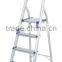 EN131 Aluminium Household Ladder With Tray 007