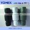 TOMEX good selling CPVC spring check valve 1" grey color