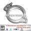 DF Forging Concrete Pipe Clamp ZX125 Bolt Pipe Clamp for Putzmeister Concrete Pumps