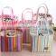 Hotsale stripe design cooler lunch bag china supplier