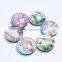High quality custom printing pattern glass fridge magnet for promotion gift