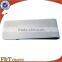 custom logo new stlye fashion etching metal folding silver novelty money clip