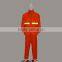 orange high visibility waterproof raincoat with reflective strips -pants-hoods