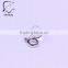 Silver Pendants Clear Crystal Disco Ball Beads