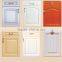 wood grain color pvc kitchen cabinet door panel