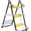 4 in 1 multi-purpose steel folding trolley & steel step ladder