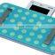 Future life mini body fat scale, mini electronic bathroom scale, push-pull LCD display box lovely scale