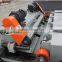 High efficiency veneer peeling and clipping machine