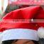 2015 Hot Sale Promotion Colored Santa Hat Santa Claus Hat with Light Crazy Santa Hat