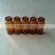 10ml pharmaceutical glass vials amber and clear color