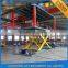 Double or two level scissor type hydraulic car parking lift