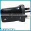 Universal 5V 1.5A UK 3 pin chargers home charger black