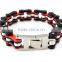 Fashionable Red&Black Bracelet Colorful Biker Bicycle Motorcycle Chain For Womens Bracelets & Bangles Fashion Bracelet Jewelry