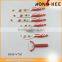 2Cr13 colorful flower printing Low Price Royalty Line kitchen Knife Set