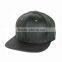 Custom Your Own Logo Brown PU Leather Snapback Cap