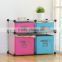 Plastic assemble portable wardrobe cabinet closet