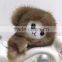 Lovely mink fur monkey keychain
