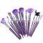 Light Purple 16 pcs makeup Brush with custom logo Make Up Brush Set