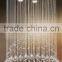 2015 new fashion and more shape pass ce very beautiful crystal celling lamp