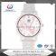 Pretty Fashion White Ceramic Waterproof Butterfly Buckle Quartz Watch