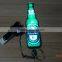More higher brightness and quality Beer. Beverage EL advertisment poster / 450mmX130mm / AC110V-240V