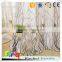 3D leaf printed 100% polyester half blackout fabric for window/ livingroom home/hotel curtain