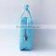 Colorful mesh and leather makeup bag two set large size toiletry bag