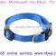 Colourful Nylon dog collar and leash