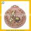 Top quality sports match antique copper medals