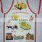 apron mitt set with Heat insulation gloves and mat 3 pcs/set apron Map Souvenir Gift