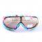 durable flexible straps motorcycle goggles with colorful frame