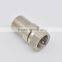 F Connector jack to plug adaptor, rf connector, coaxial connector, F type connecteur