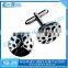 3D Animail shape black enamel metal cufflink
