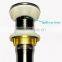 Submarine CQ-2 stainless pop-up brass water waste drainer