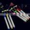 White Liquid Chalk Dry Erase Marker Pens - 4 Pack - Brilliant White Color - Eraser and Magnet Included