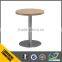 Round coffee table reception table with simple elegant design