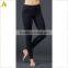 slim fitted tracksuit custom plain nylon fitness sports leggings