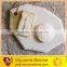 Italian carrara marble trivet for kitchen accessories