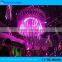 dmx control 3D pixel tube meteor star fall led tube light