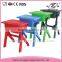 OEM school standing plastic kids height adjustable study desk