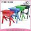 OEM school standing plastic kids height adjustable study desk