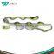 Durable 7ft Cotton Yoga Stretching Exercise Strap Band with Multiple Grip Loops