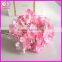 5 heads blue and white hydrangea bouquet cheap artificial hydrangea flower