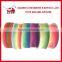 2015 New Design Rainbow Color Organza Ribbon/custom rainbow organza ribbon