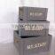 classical garden storage box wooden box wooden packaging wholesale