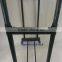 Double pole crook metal material stackable cloth rack