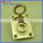 PVD finish brass flush ring furniture drawer pulls